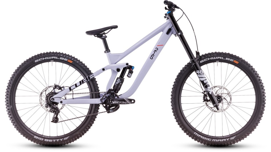Cube Two15 Race 27.5 2025 Cyclamen/Black Downhill Bike