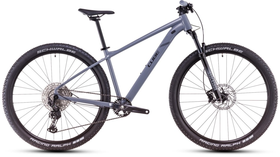 Cube Reaction Pro 2025 Smoke/Black Cross Country Bike
