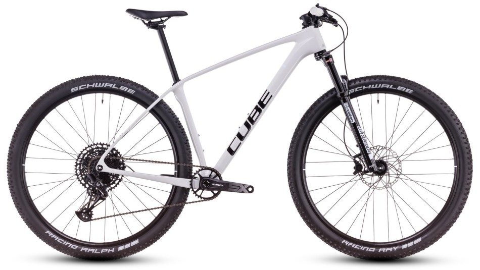 Cube Reaction C:62 One 2025 Cotton/White Cross Country Bike