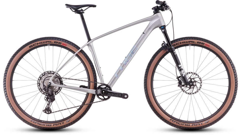 Cube Reaction C:62 Race 2025 Grey/Prism Cross Country Bike