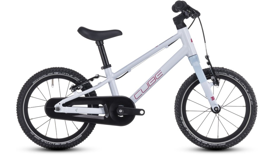Cube Numove 140 2025 14" Flashwhite/Pink Kids Bike
