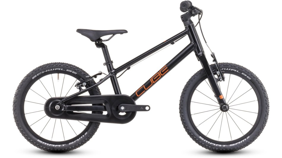 Cube Numove 160 2025 16" Black/Orange Kids Bike