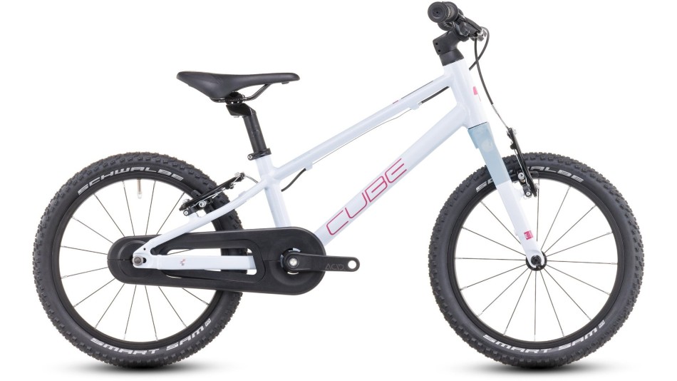 Cube Numove 160 2025 16" Flashwhite/Pink Kids Bike