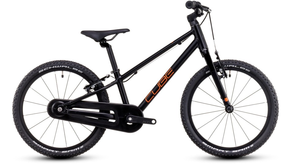 Cube Numove 180 2025 18" Black/Orange Kids Bike