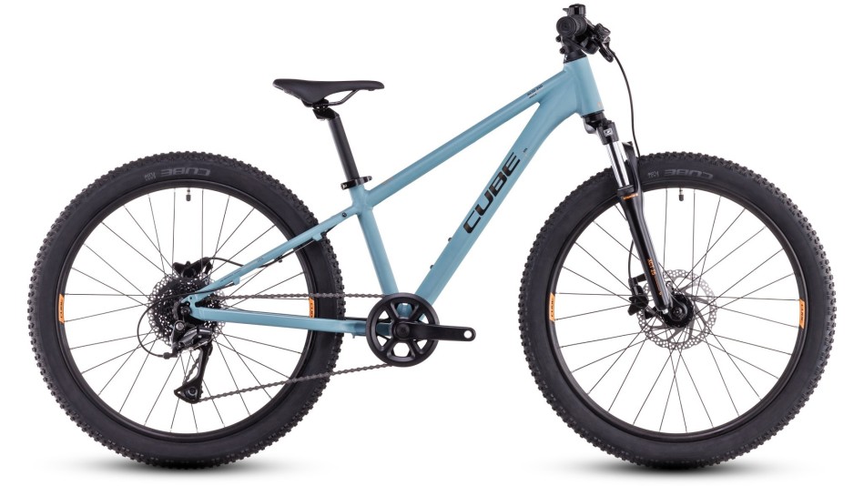 Cube Acid 240 Disc 2025 24" Pistachio/Orange Kids Bike