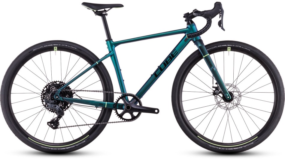 Cube Nuroad Rookie 2025 Goblin/Lime Kids Gravel Bike