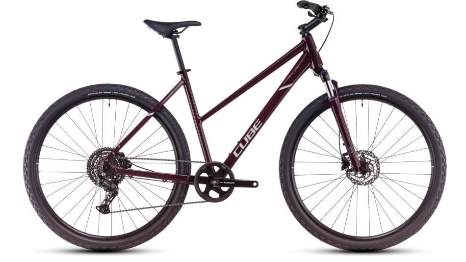 Cube Nature One 2025 Trapeze Amarone/Lunar Hybrid Bike