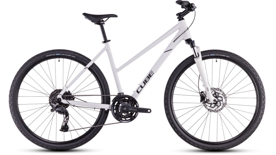 Cube Nature Pro 2025 Trapeze Cotton/Black Hybrid Bike