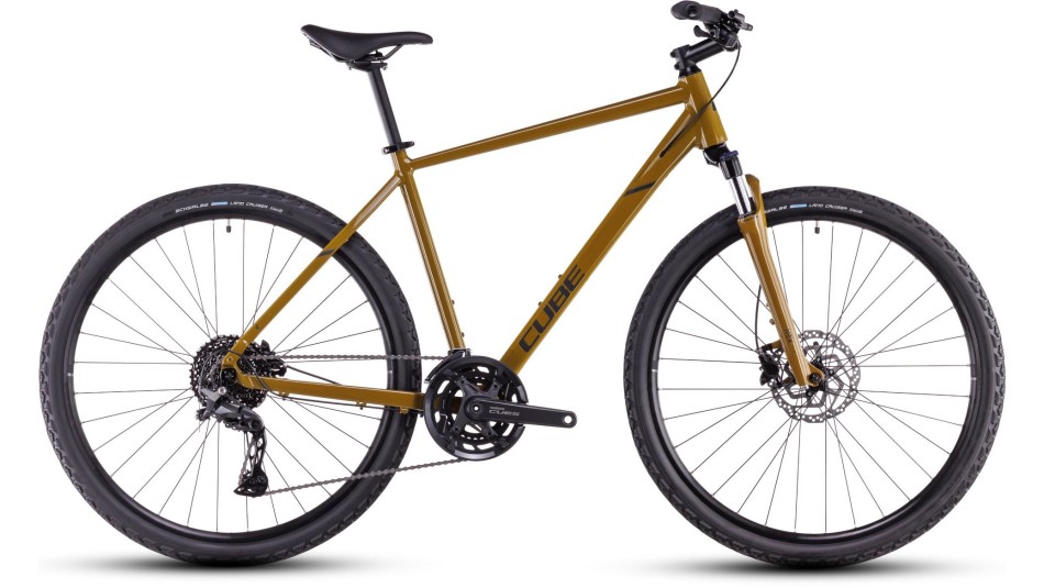 Cube Nature Pro 2025 Willow/Black Hybrid Bike