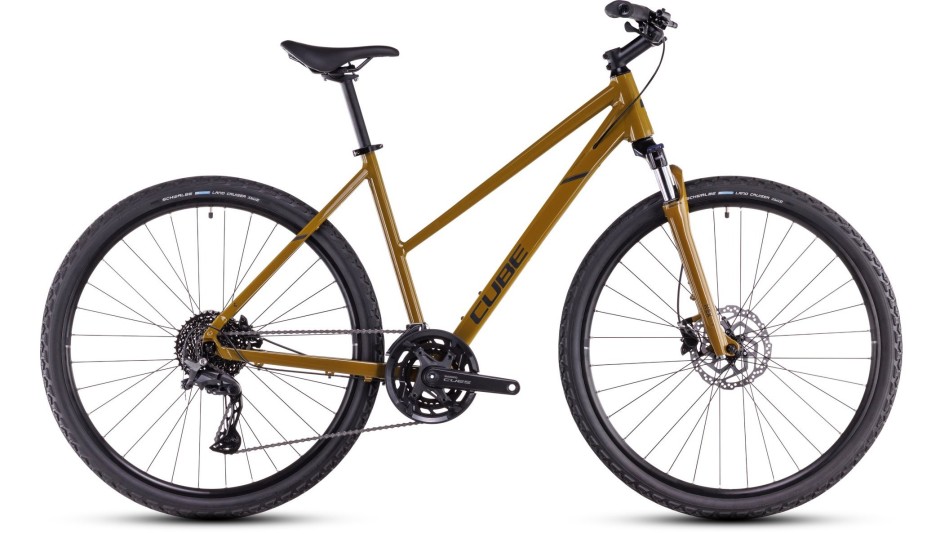 Cube Nature Pro 2025 Trapeze Willow/Black Hybrid Bike