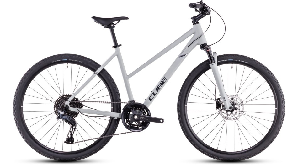 Cube Nature Exc 2025 Trapeze Seasalt/Pyrite Hybrid Bike