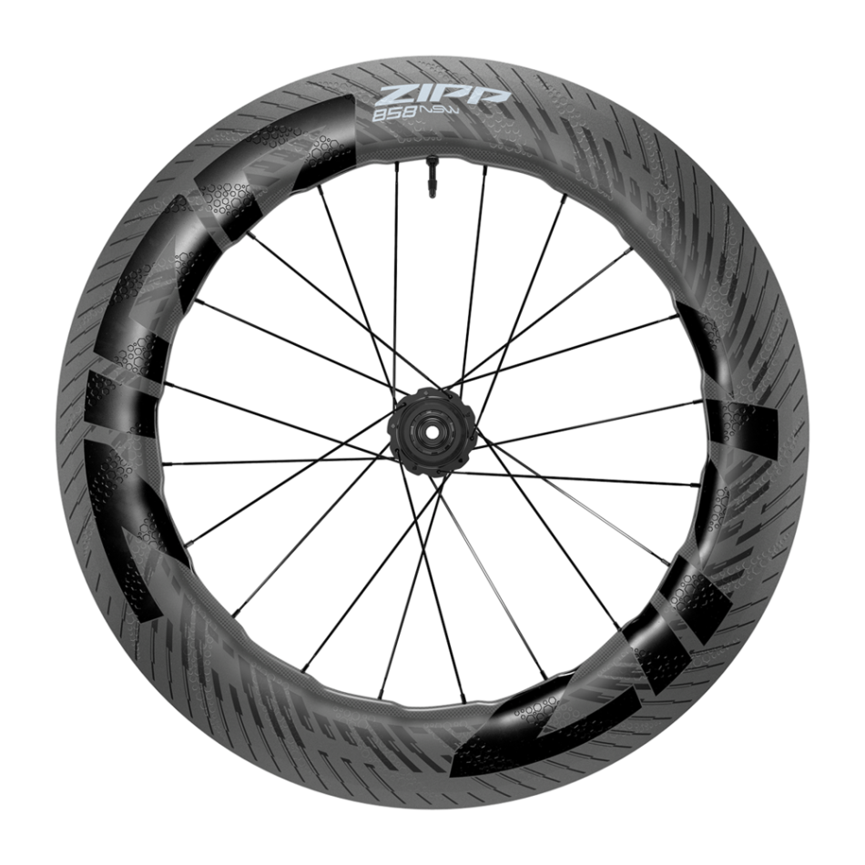 Zipp 858 NSW C1 Tubeless Disc Brake 700c Rear Wheel HG Freehub