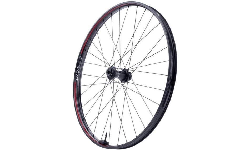 Zipp 3Zero Moto 27.5" Front Wheel Silver/Red