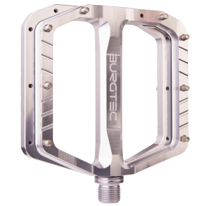 Burgtec Penthouse Flat Mk5 Rhodium Silver Pedals