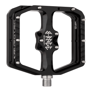 Burgtec Penthouse Flat Mk5 B-Rage Edition Black Pedals