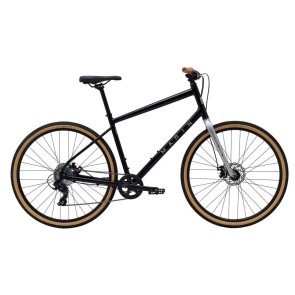 Marin Kentfield 1 2025 Black Hybrid Bike
