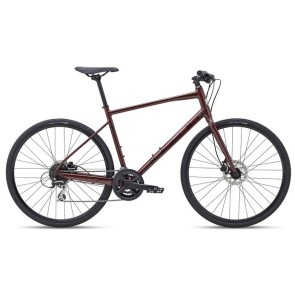 Marin Fairfax 2 2025 Maroon Hybrid Bike