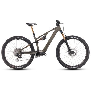Cube AMS Hybrid One44 C:68X Super TM 400X 2025 Olive/Gold eMTB