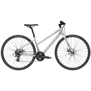 Cannondale Quick 5 Step Thru 2025 Grey Hybrid Bike