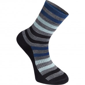 Madison Isoler Merino 3 Season Socks Grey/Blue