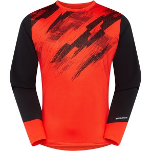 Madison Flux Men's Long Sleeve Trail Jersey Red