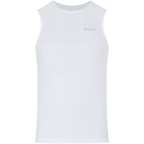 Flux Isoler Mesh Sleeveless Baselayer White
