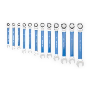 Park Tool USA MWR-SET Ratcheting Metric Wrench Set 6mm - 17mm