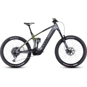 Cube Stereo Hybrid 160 HPC TM 2024 Grey/Olive eMTB