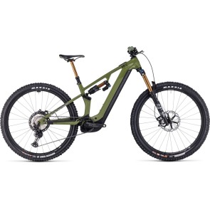 Cube Stereo Hybrid One55 C:68X TM 2024 Olive/Chrome eMTB