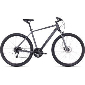 Cube Nature 2024 Graphite/Black Hybrid Bike
