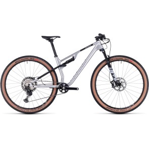Cube AMS Zero99 C:68X Race 2024 Silver/Black Cross Country Bike