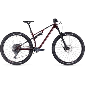 Cube AMS One11 C:68X Pro 2024 Liquid Red/Black Down Country Bike