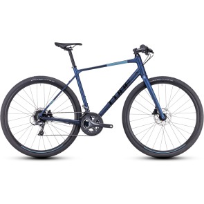 Cube Nulane 2024 Blue/Black Hybrid Bike