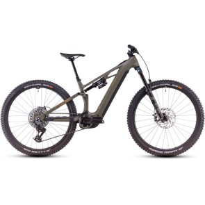 Cube Stereo Hybrid One44 HPC TM 800 2025 Olive/Gold eMTB