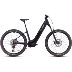 Cube Reaction Hybrid Race 800 2025 Easy Entry Black/Metal eMTB