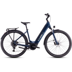 Cube Touring Hybrid One 500 2025 Easy Entry Sea/Chrome eBike