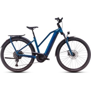 Cube Kathmandu Hybrid EX 800 2025 Trapeze Electricblue/Chrome eBike