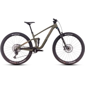 Cube Stereo One22 C:62 TM 29 2025 Olive/Gold Trail Bike