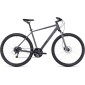 Cube Nature 2024 Graphite/Black Hybrid Bike