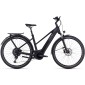 Cube Touring Hybrid Pro 625 2024 Trapeze Black/Metal eBike